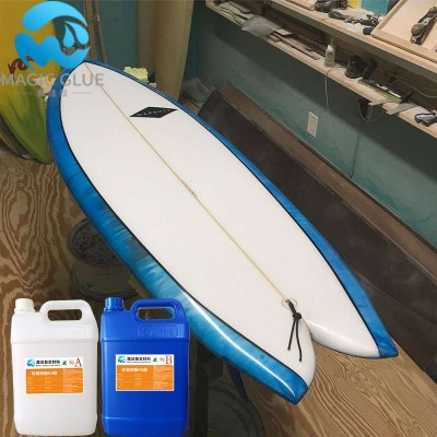 High Quality Hrad Glass  Epoxy Resin Glue For Surfboard Coating